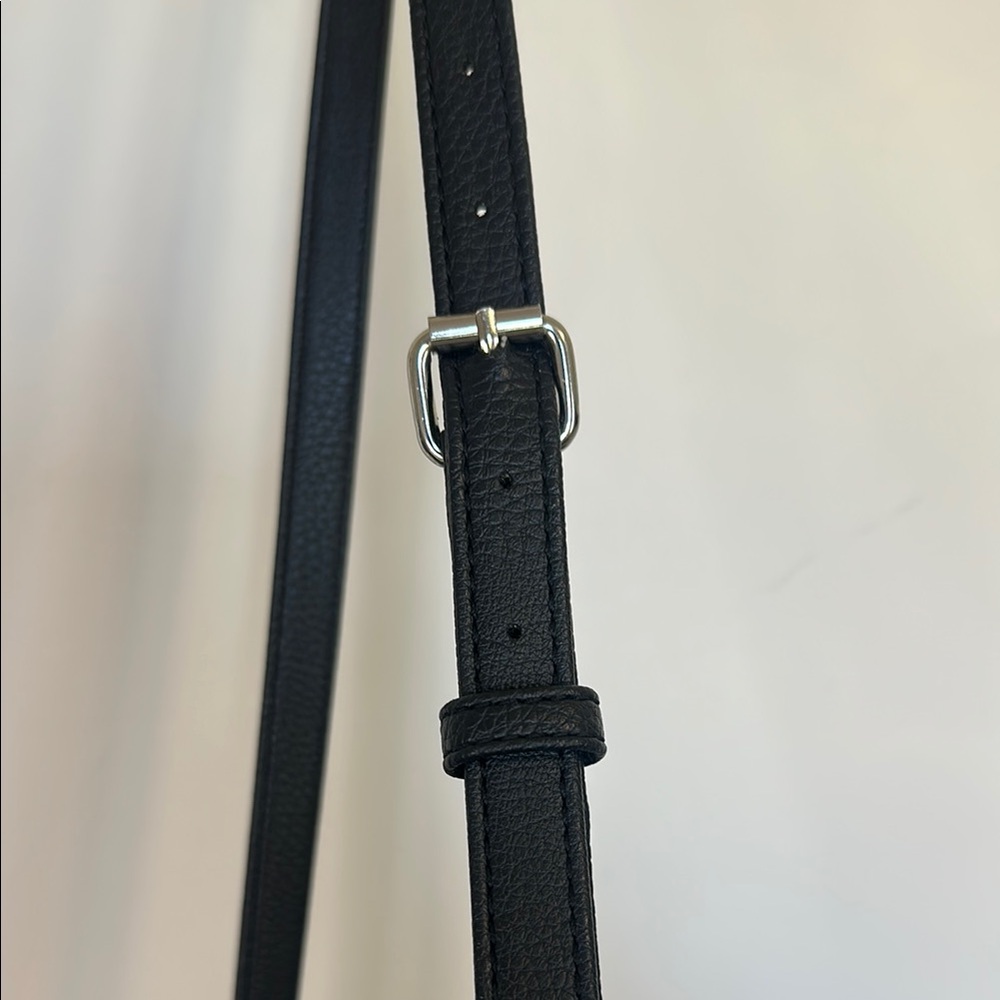 Nine West Black Leather Crossbody Bag - Picture 4 of 7